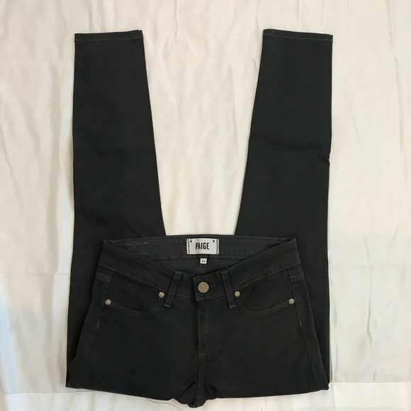 Paige Verdugo ankle gray jeans size 24 - Picture 2 of 6